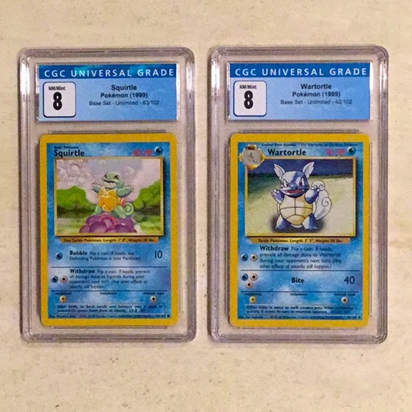 graded squirtle card Call of Legends Rayquaza #20/95